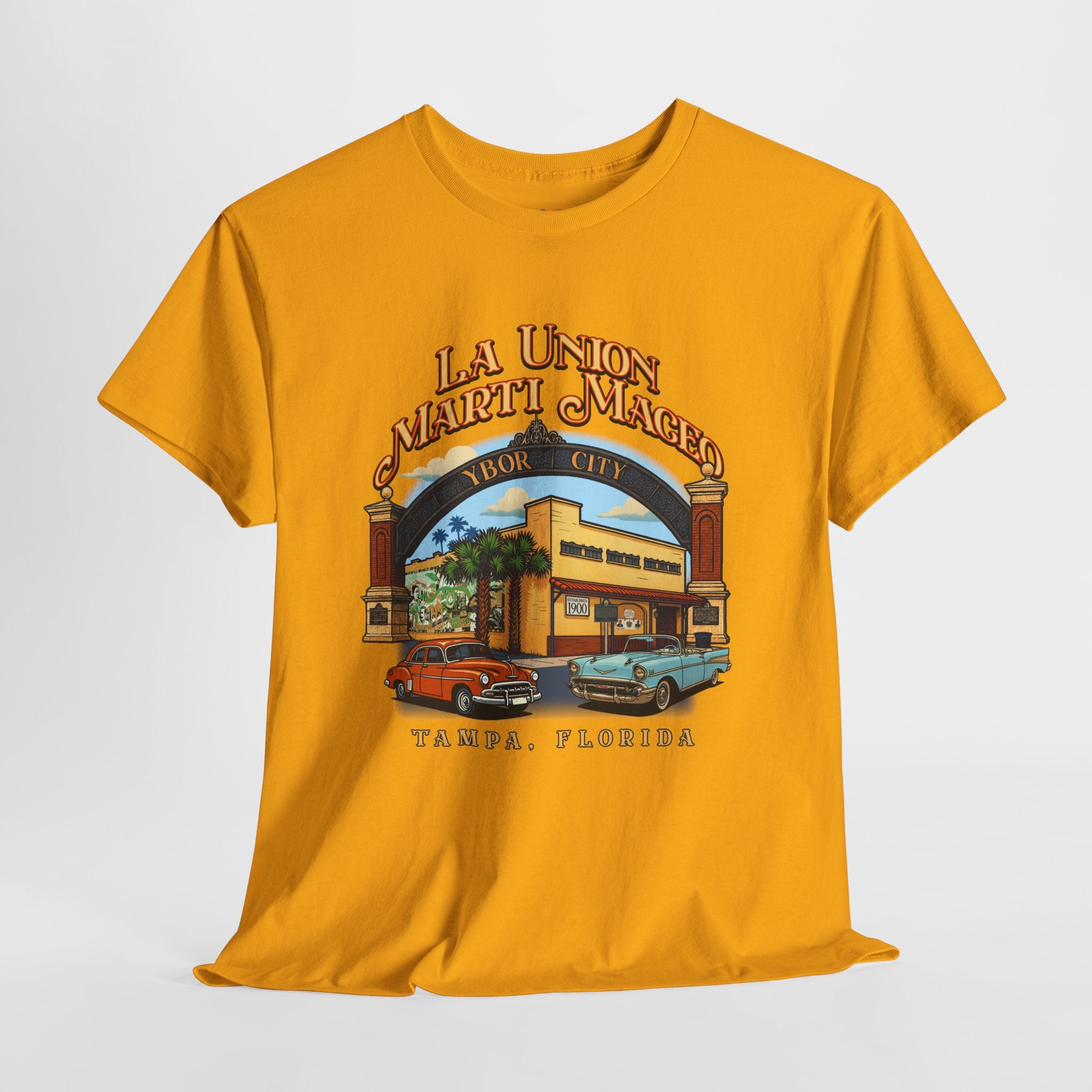 La Union Martí-Maceo Tampa Florida Retro Vintage Tee