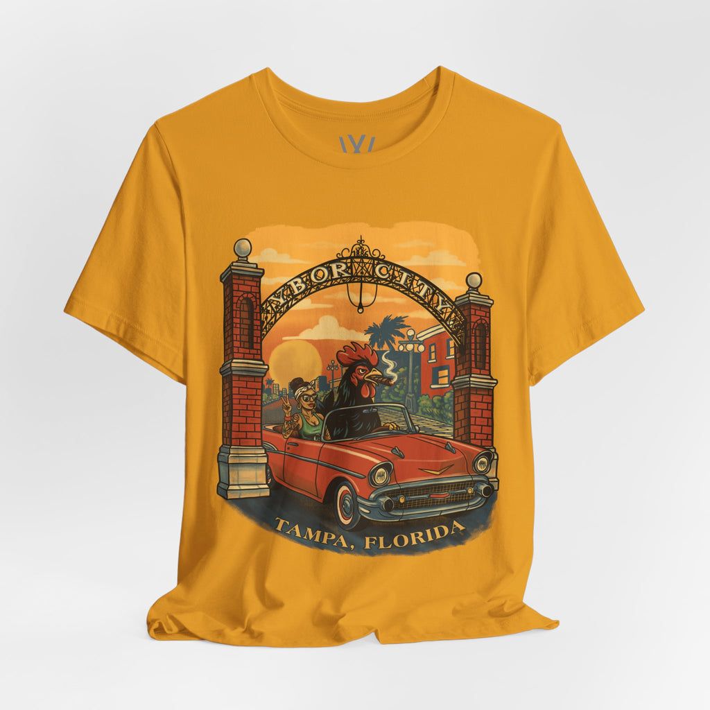 The Ybor Rooster Cruise Tee
