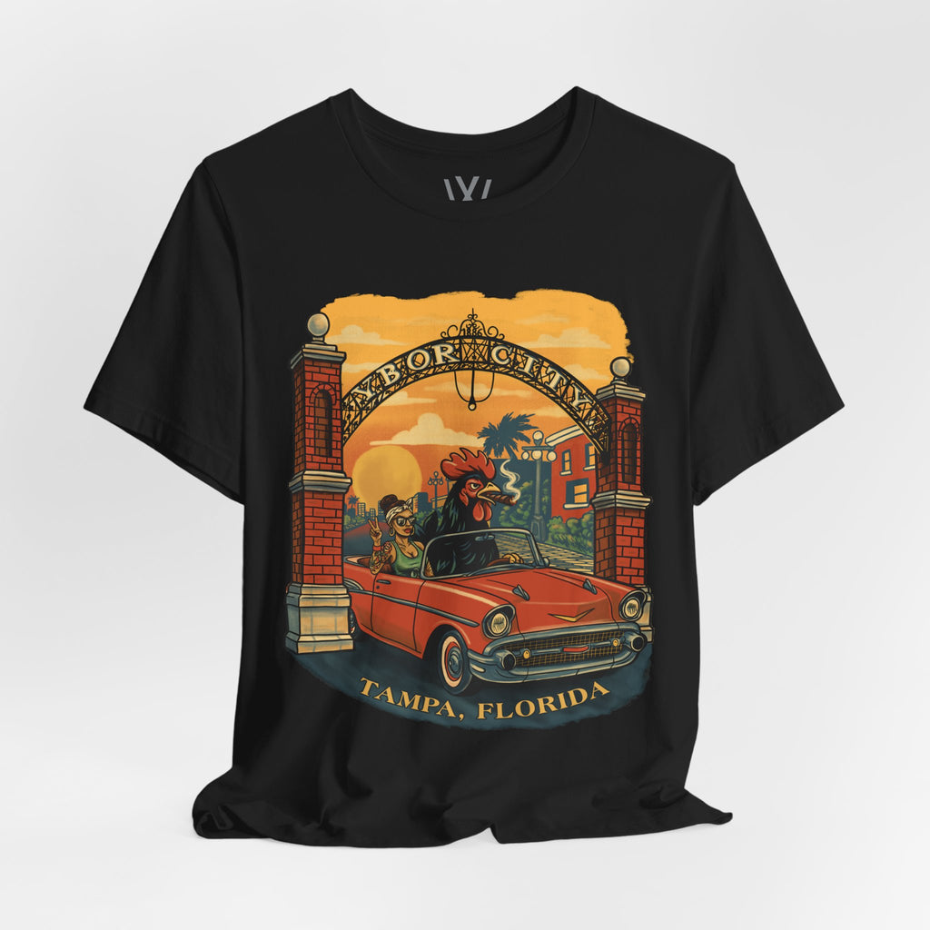 The Ybor Rooster Cruise Tee