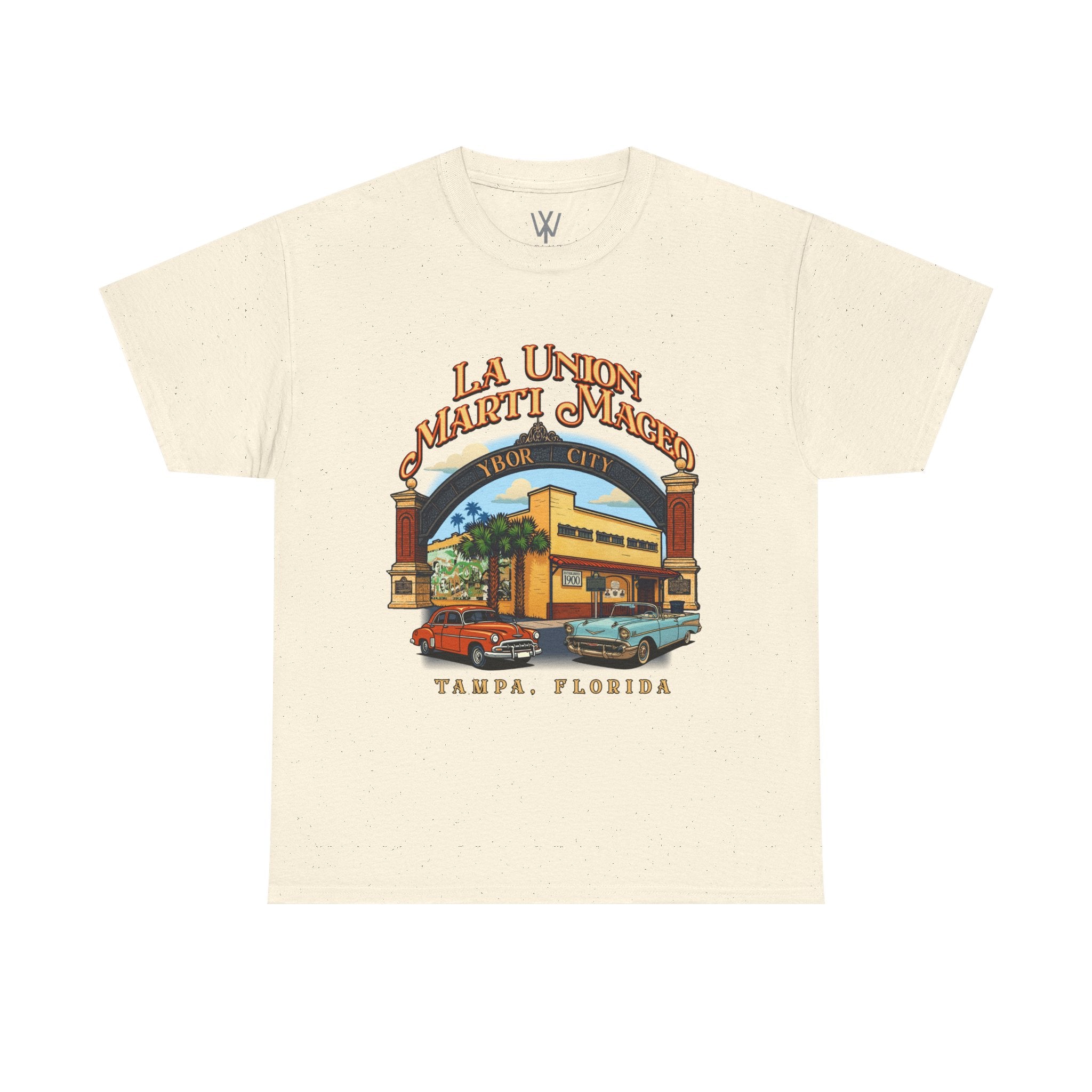 La Union Martí-Maceo Tampa Florida Retro Vintage Tee