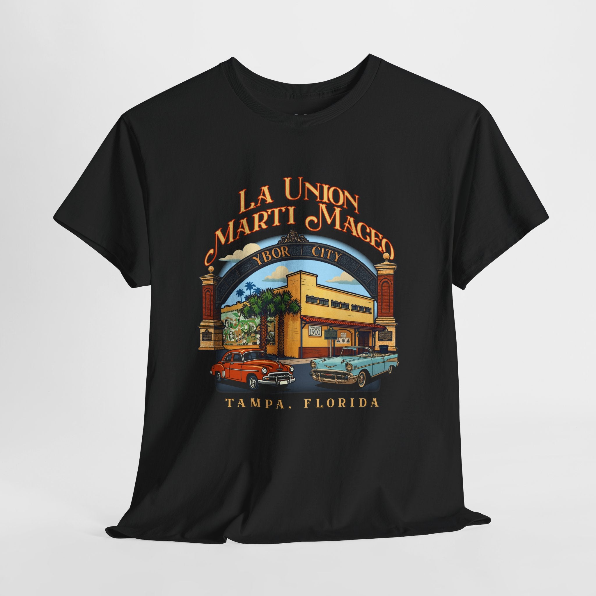 La Union Martí-Maceo Tampa Florida Retro Vintage Tee