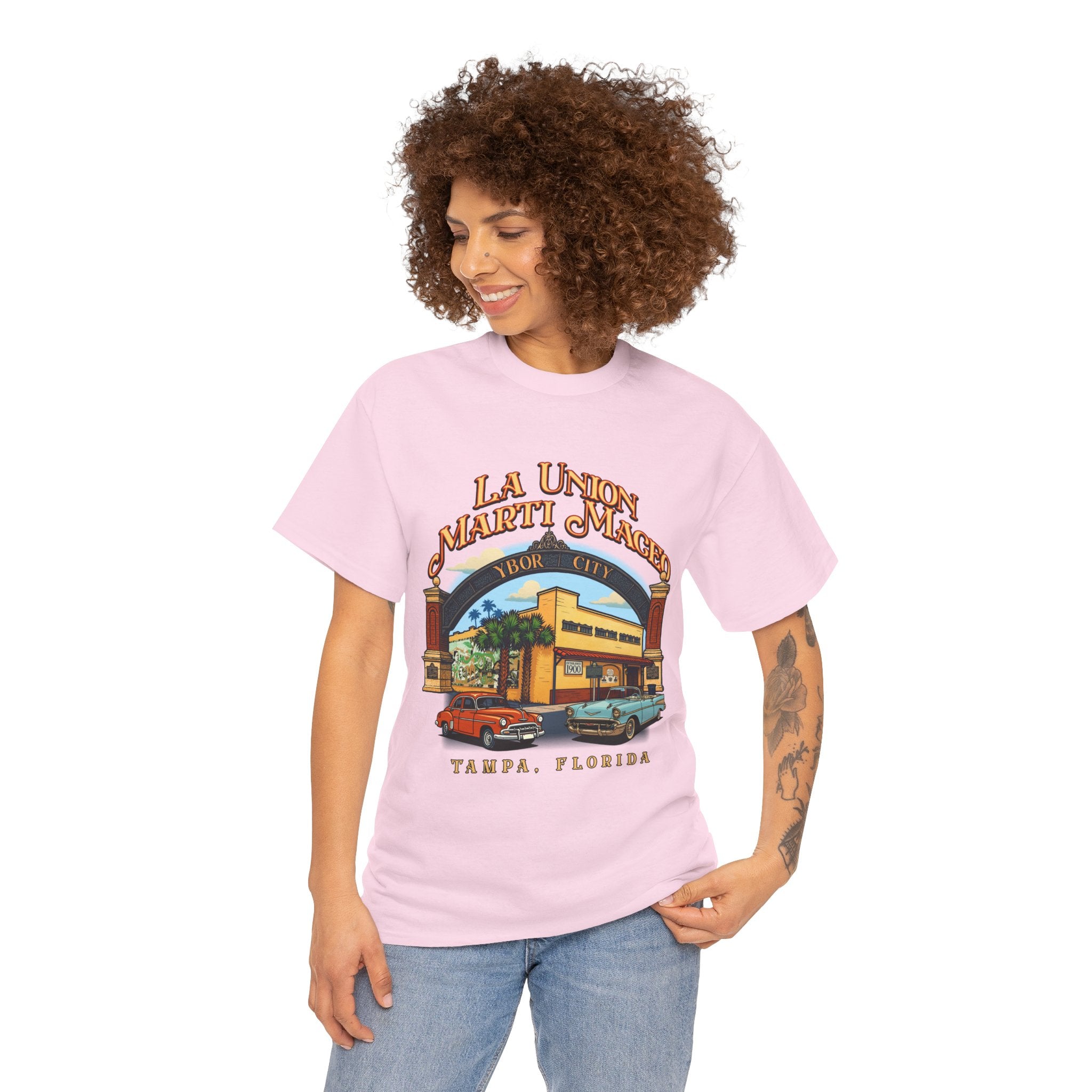 La Union Martí-Maceo Tampa Florida Retro Vintage Tee