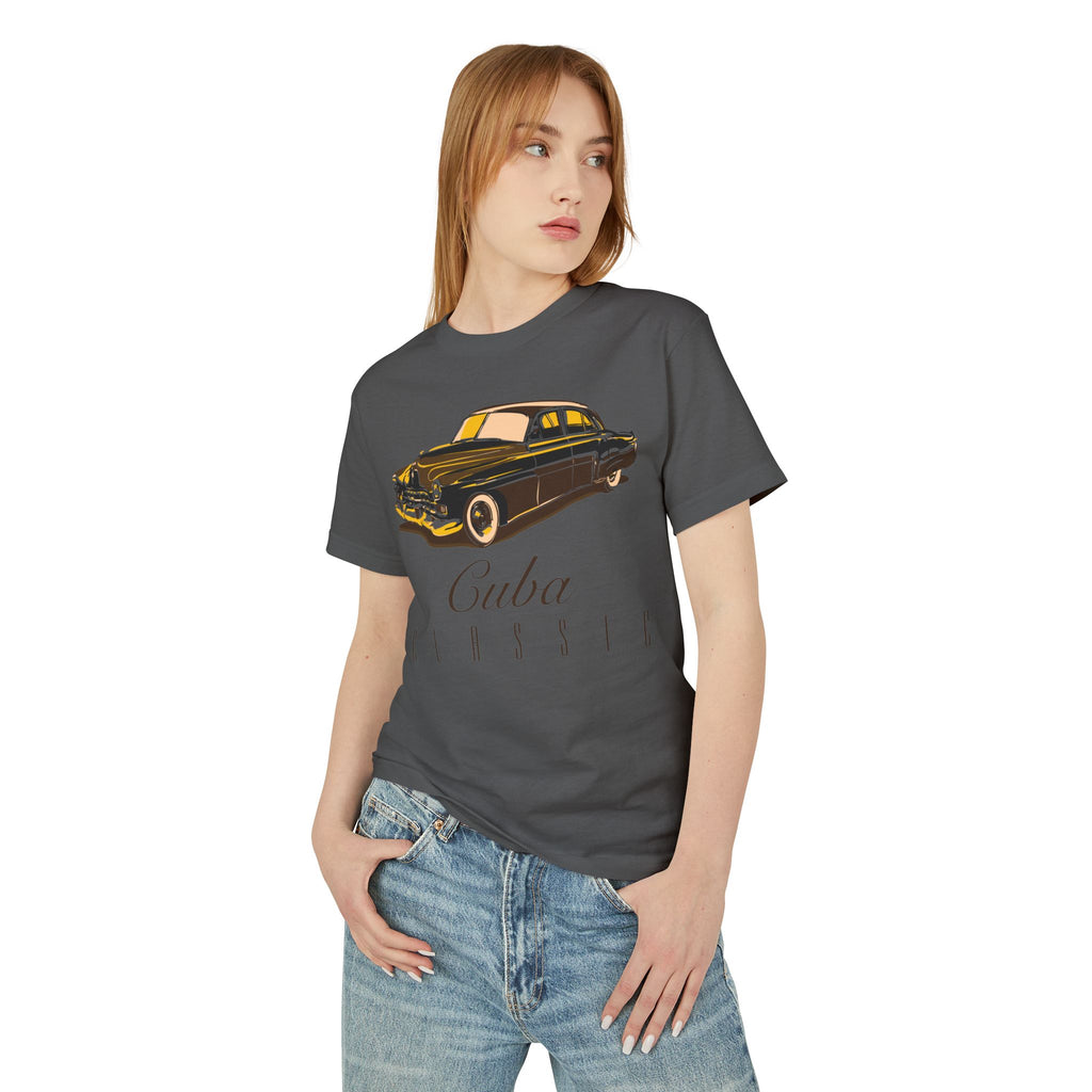 Cuba Classic Vintage Car Tee