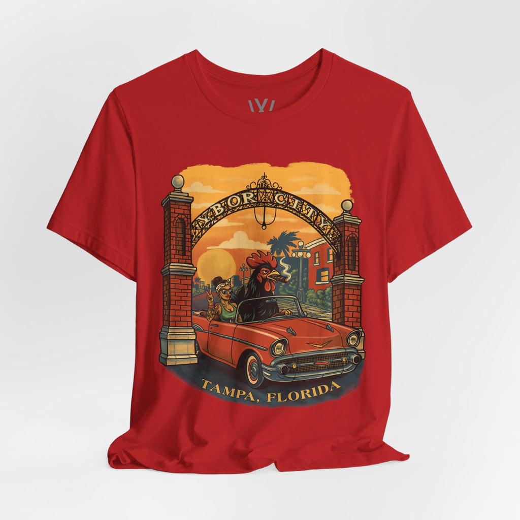 The Ybor Rooster Cruise Tee