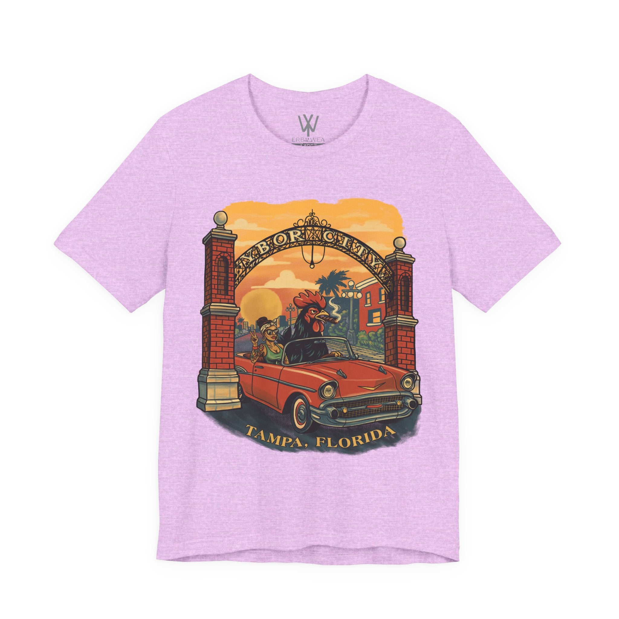 The Ybor Rooster Cruise Tee