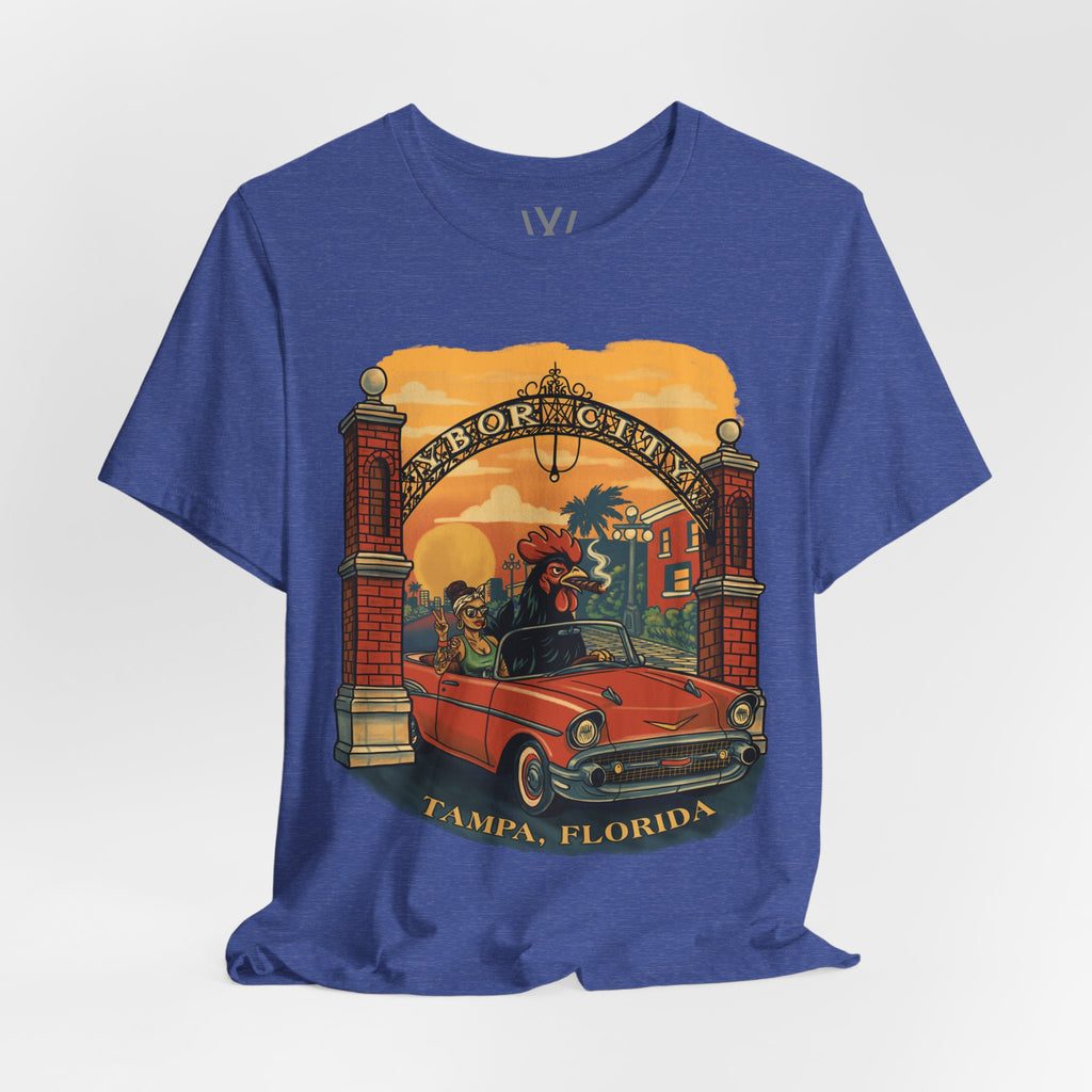 The Ybor Rooster Cruise Tee