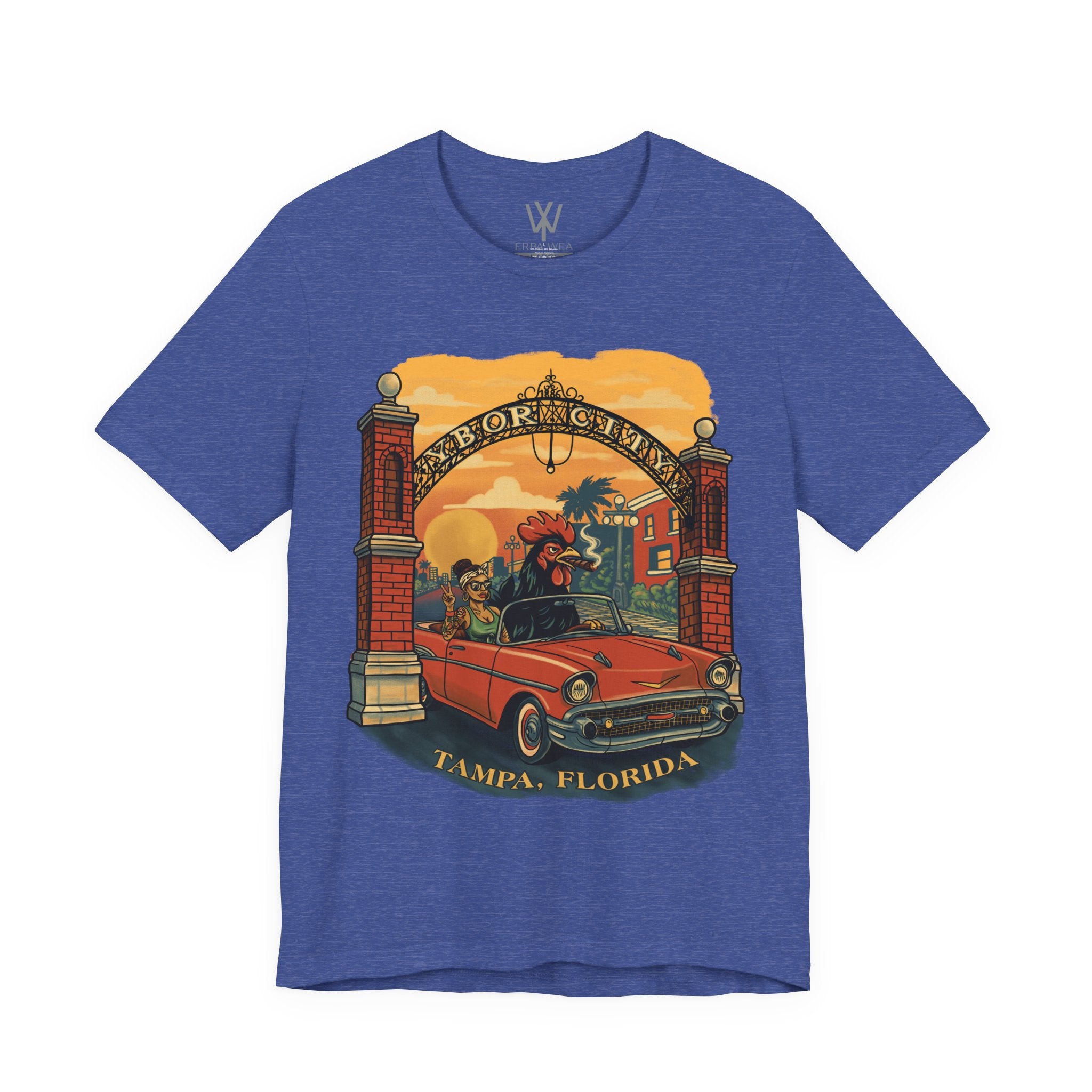 The Ybor Rooster Cruise Tee