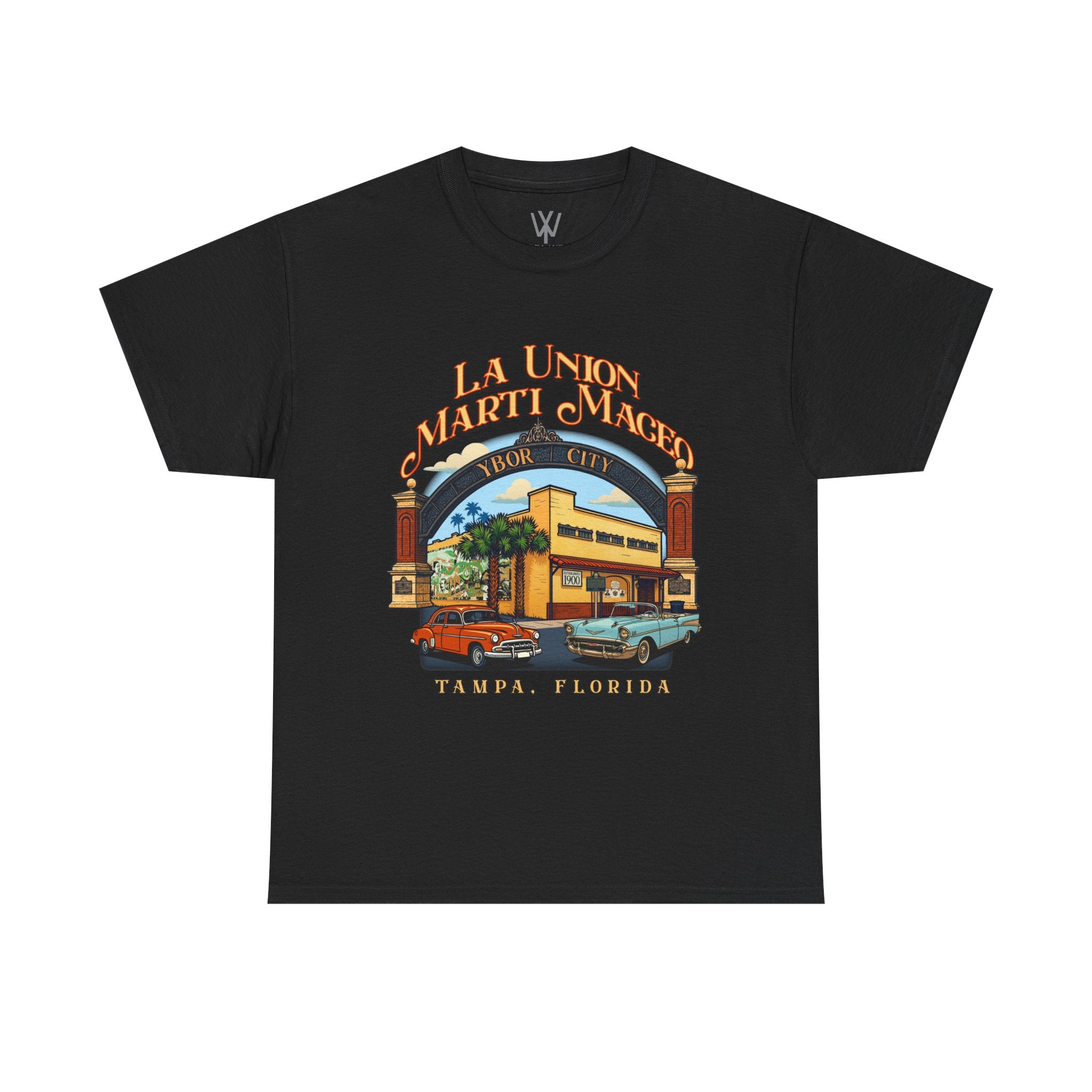 La Union Martí-Maceo Tampa Florida Retro Vintage Tee