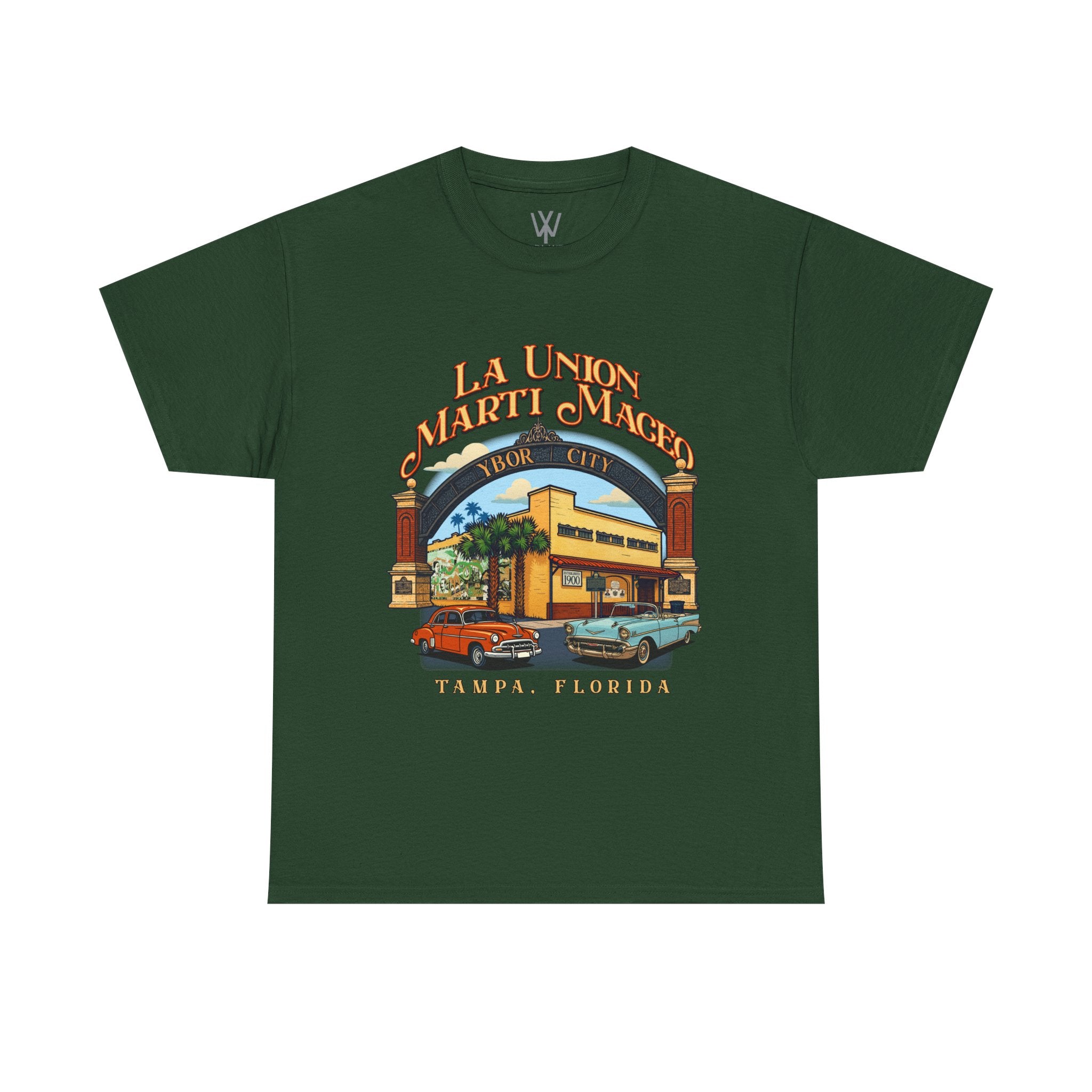 La Union Martí-Maceo Tampa Florida Retro Vintage Tee