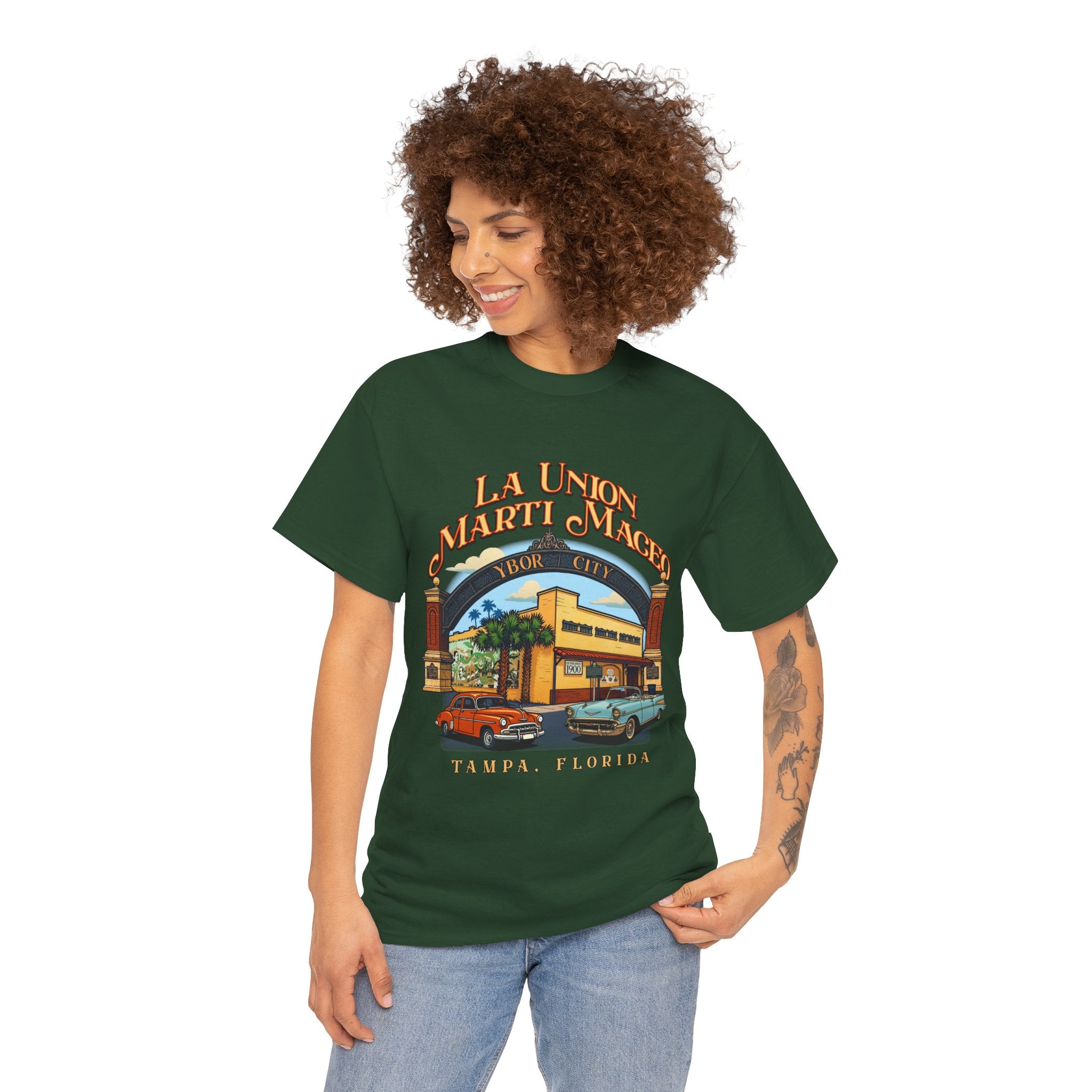 La Union Martí-Maceo Tampa Florida Retro Vintage Tee