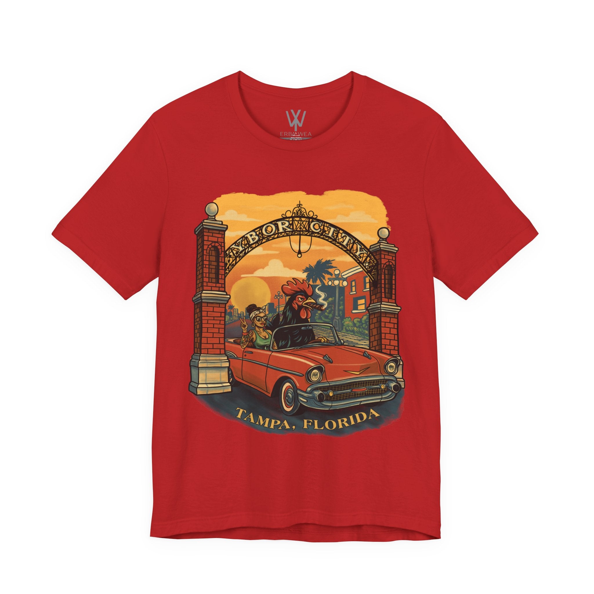 The Ybor Rooster Cruise Tee