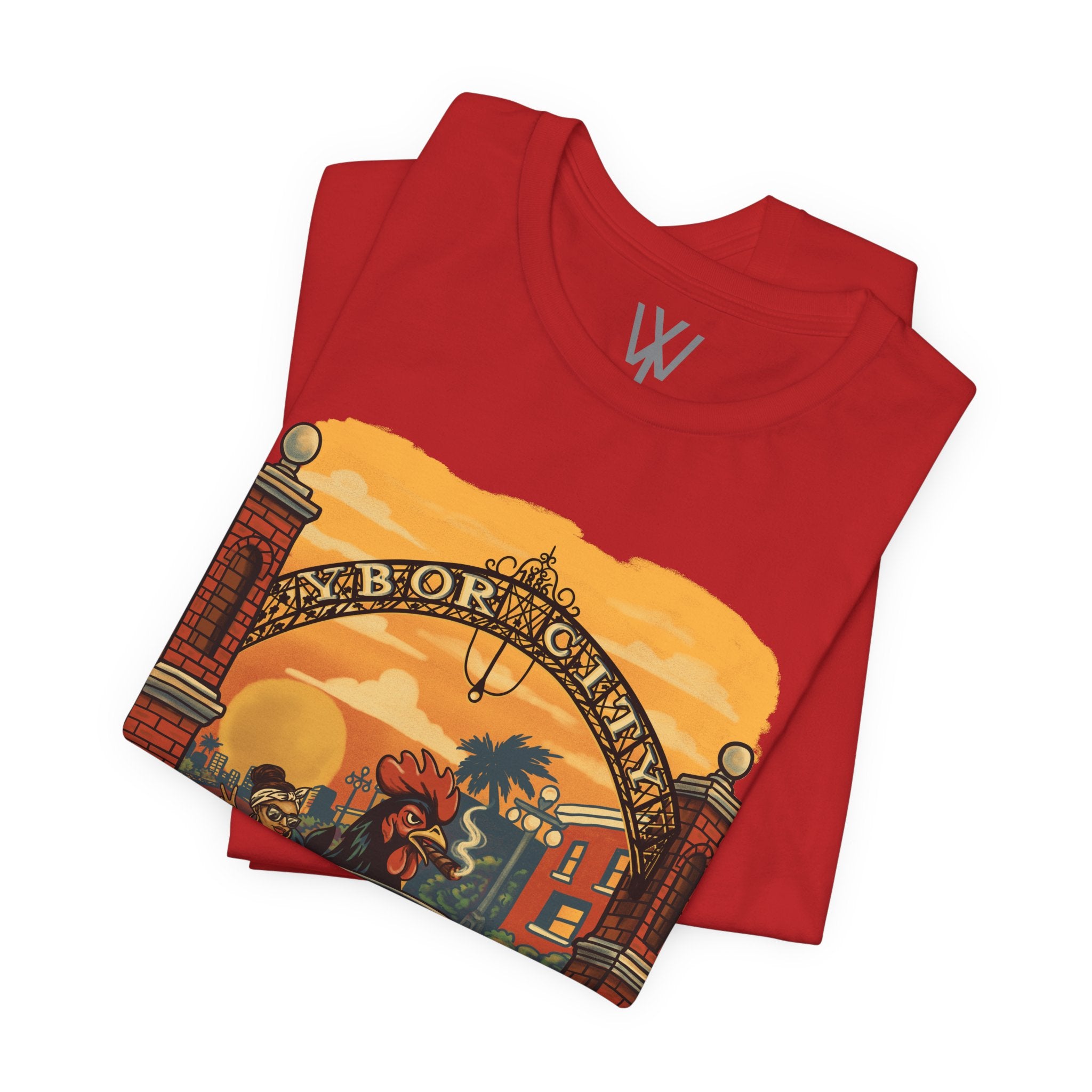 The Ybor Rooster Cruise Tee