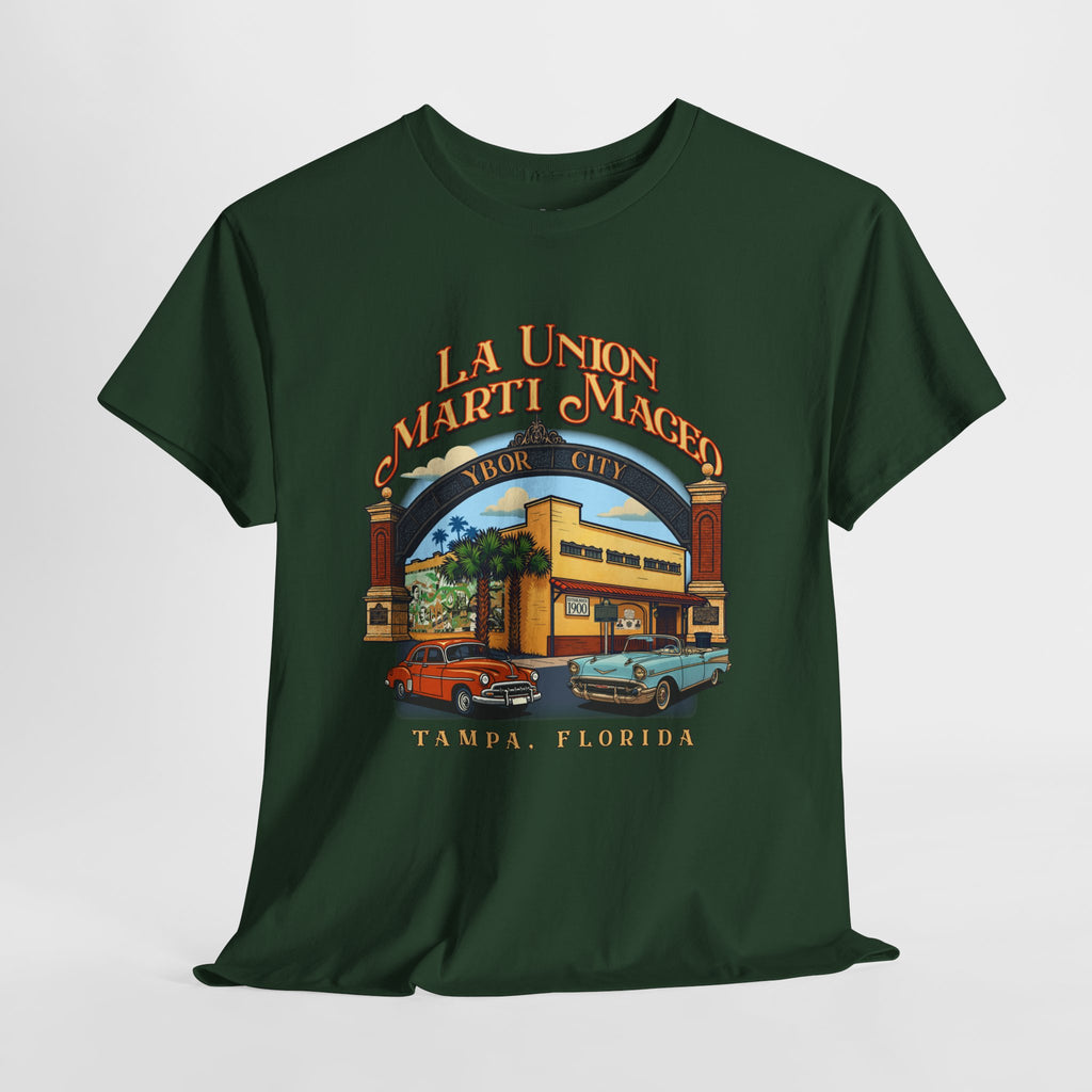 La Union Martí-Maceo Tampa Florida Retro Vintage Tee