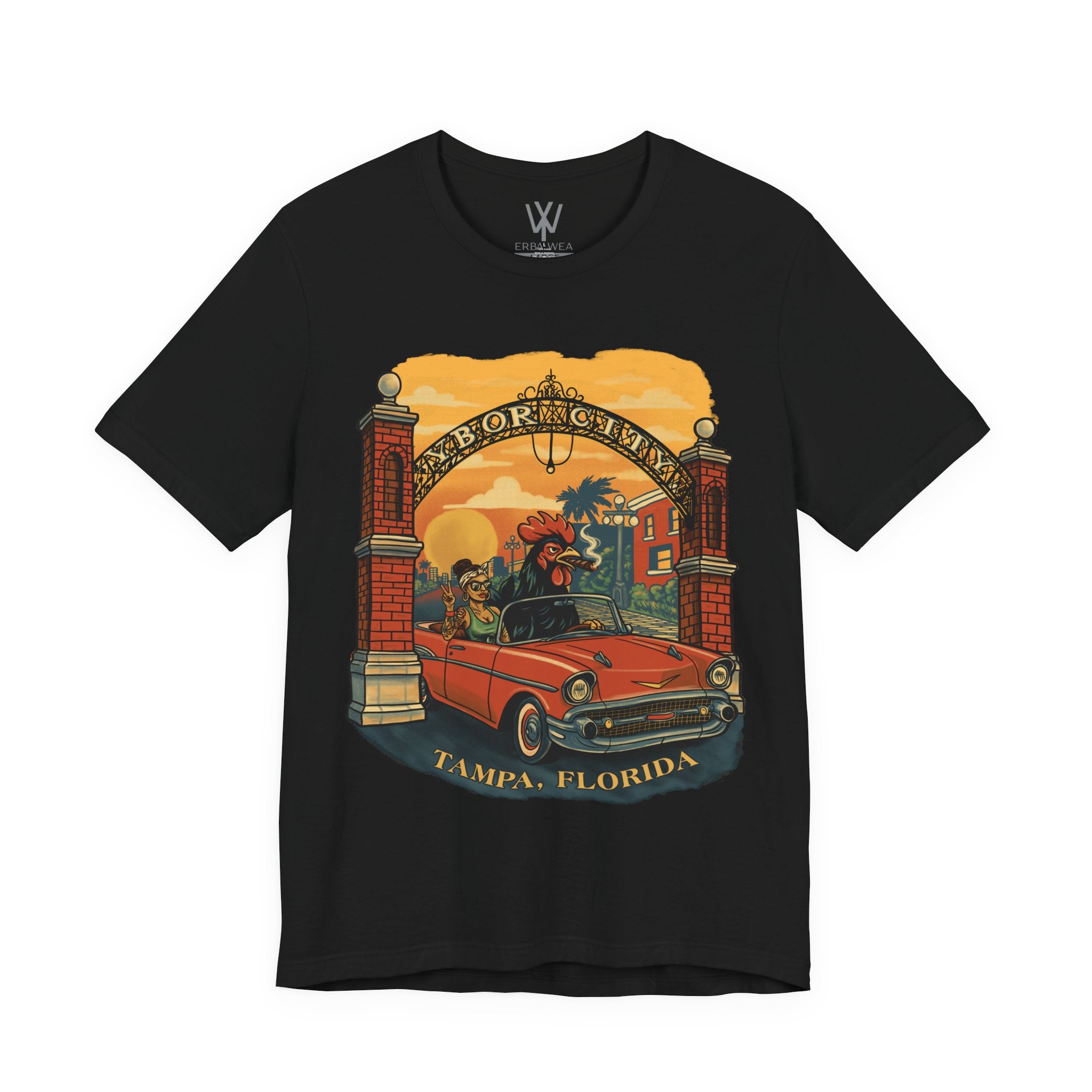 The Ybor Rooster Cruise Tee