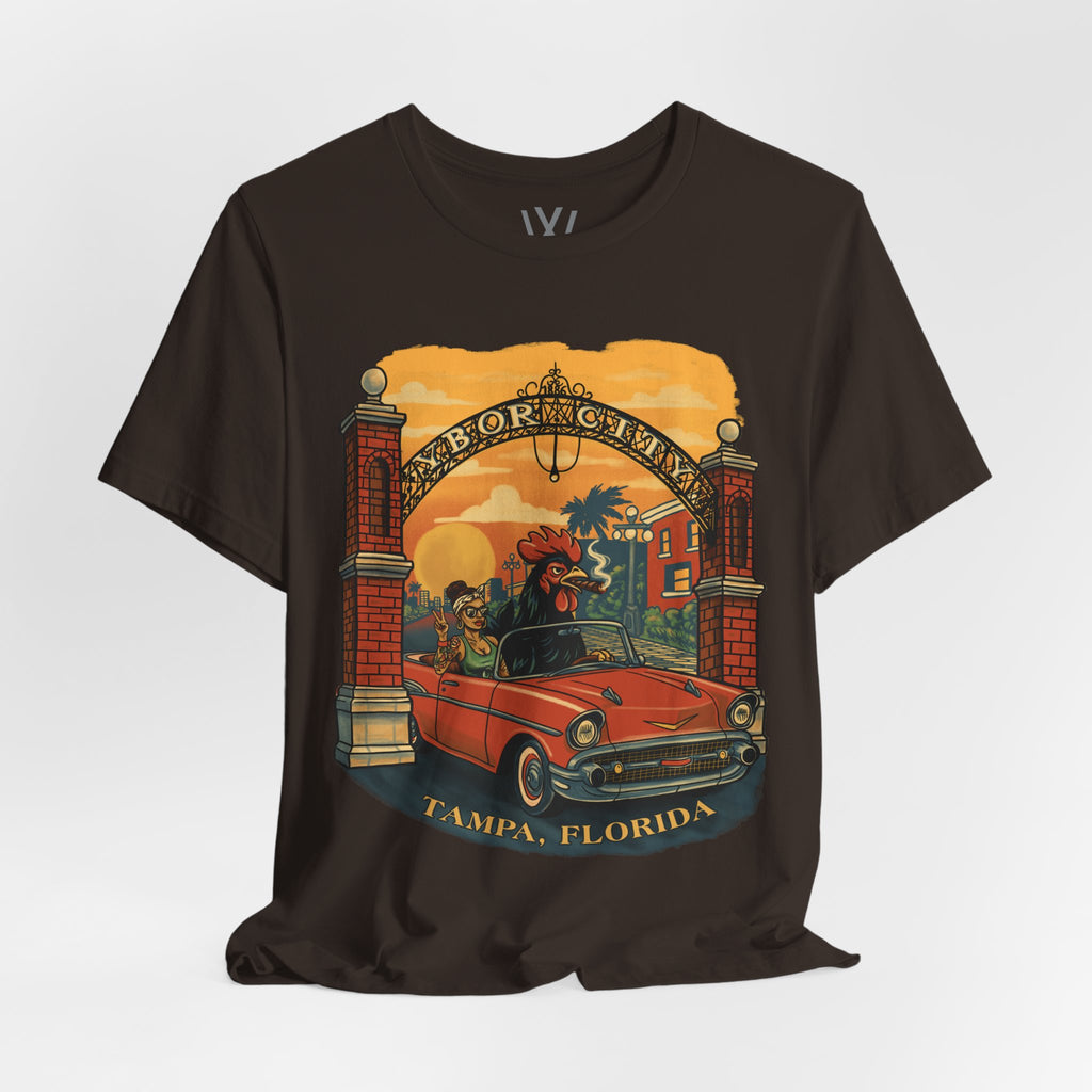 The Ybor Rooster Cruise Tee