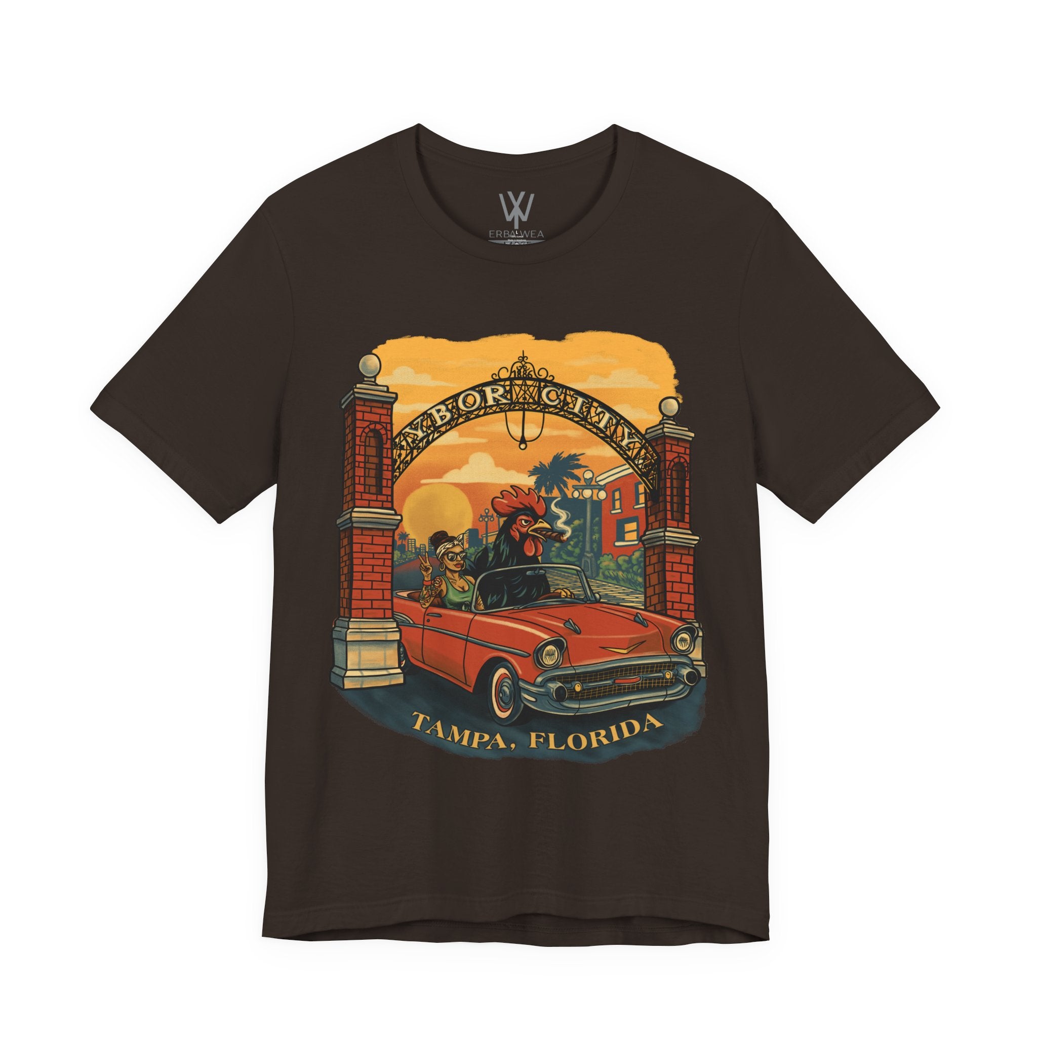 The Ybor Rooster Cruise Tee