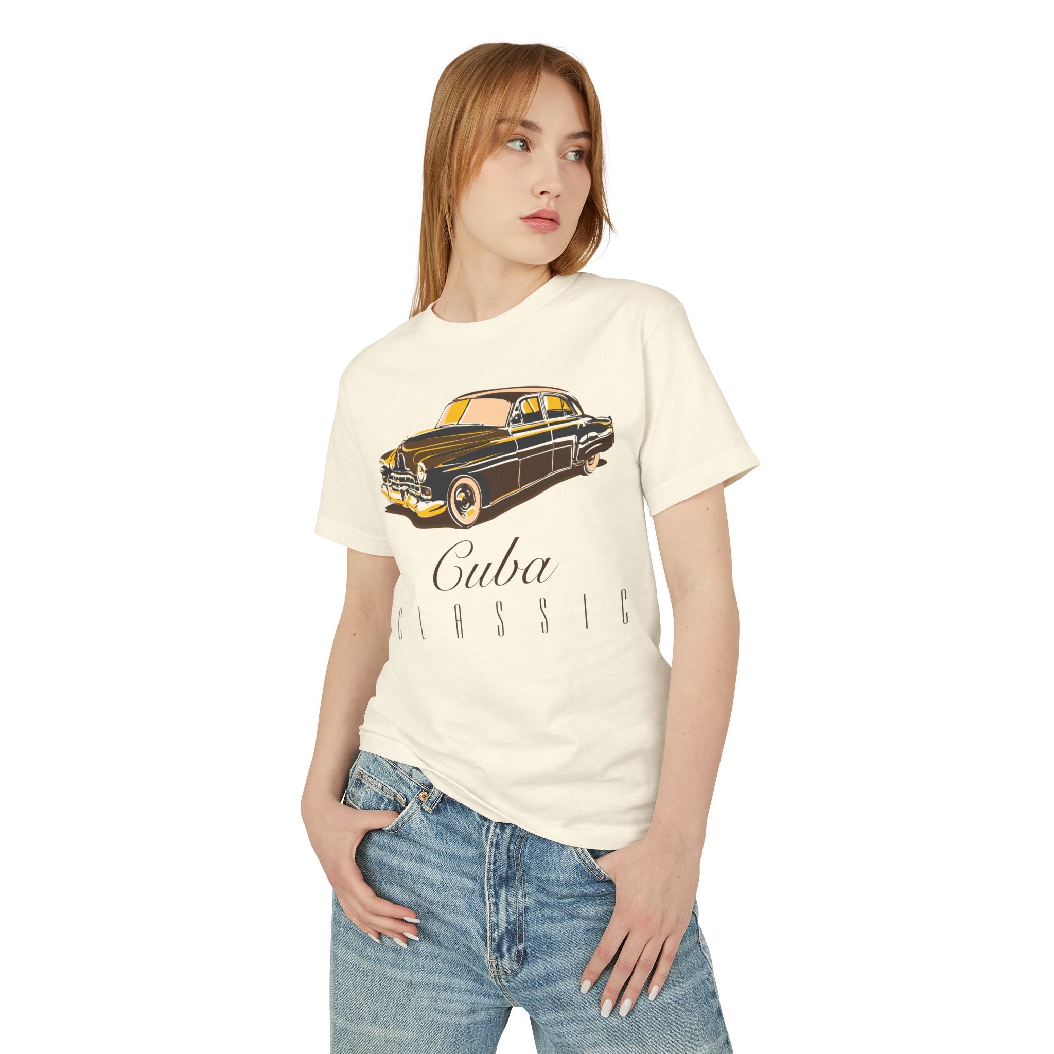 Cuba Classic Vintage Car Tee