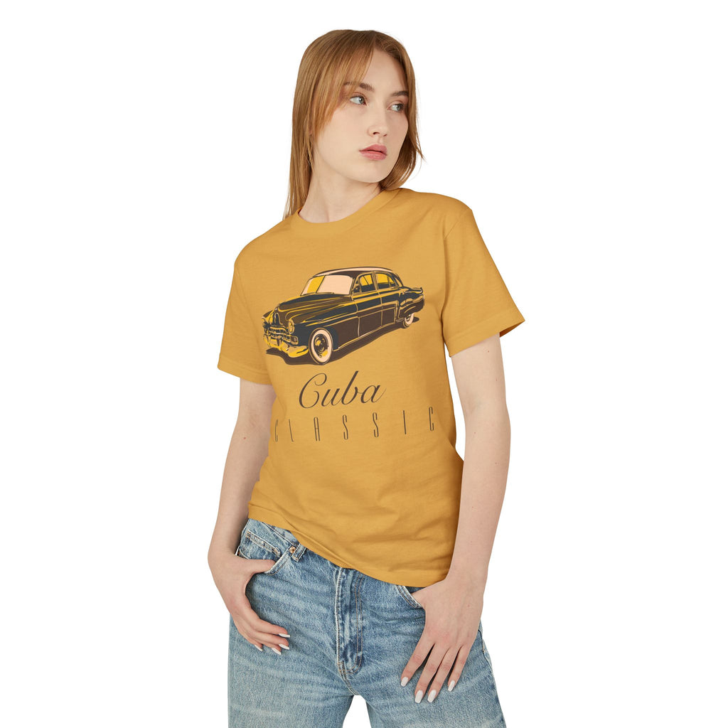 Cuba Classic Vintage Car Tee