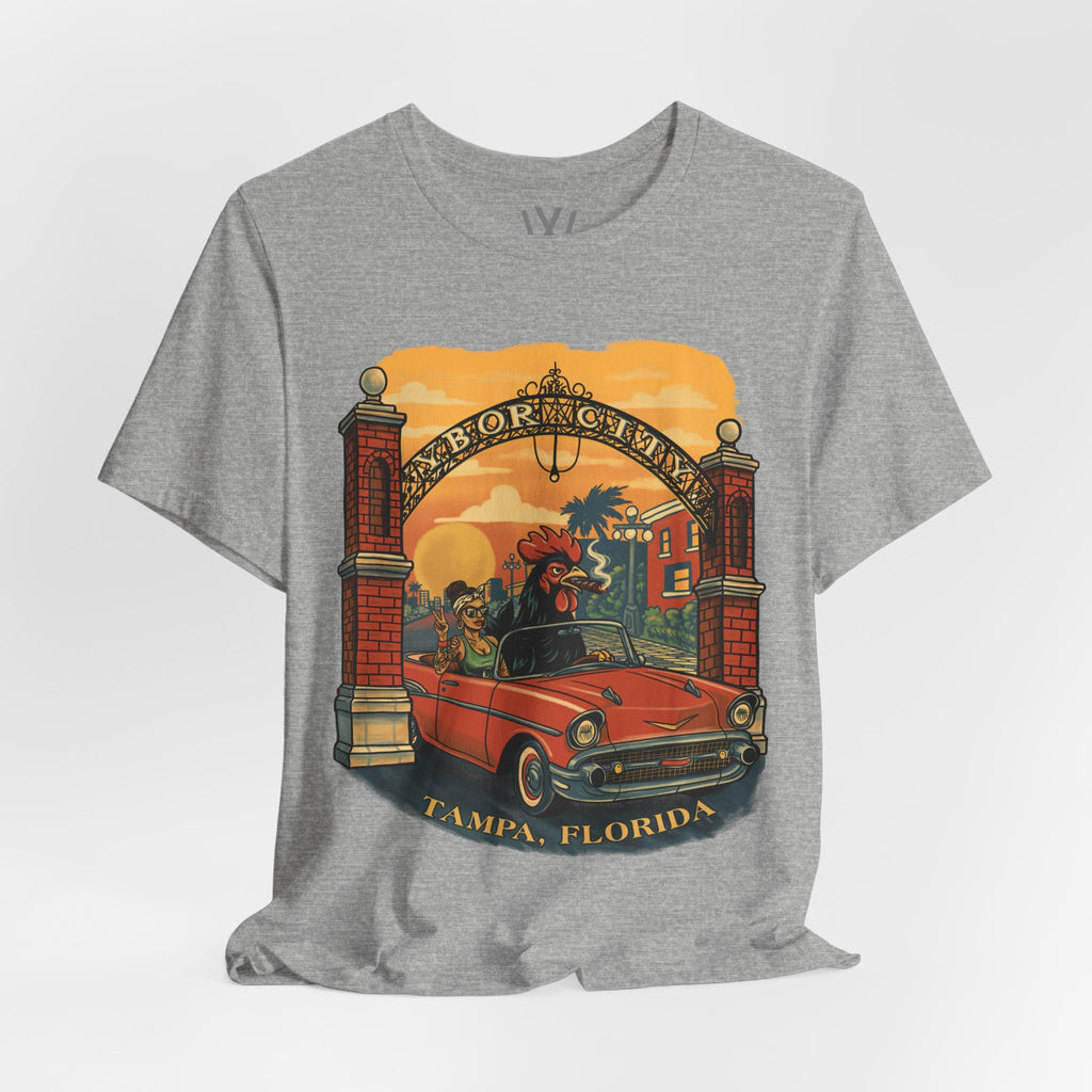 The Ybor Rooster Cruise Tee