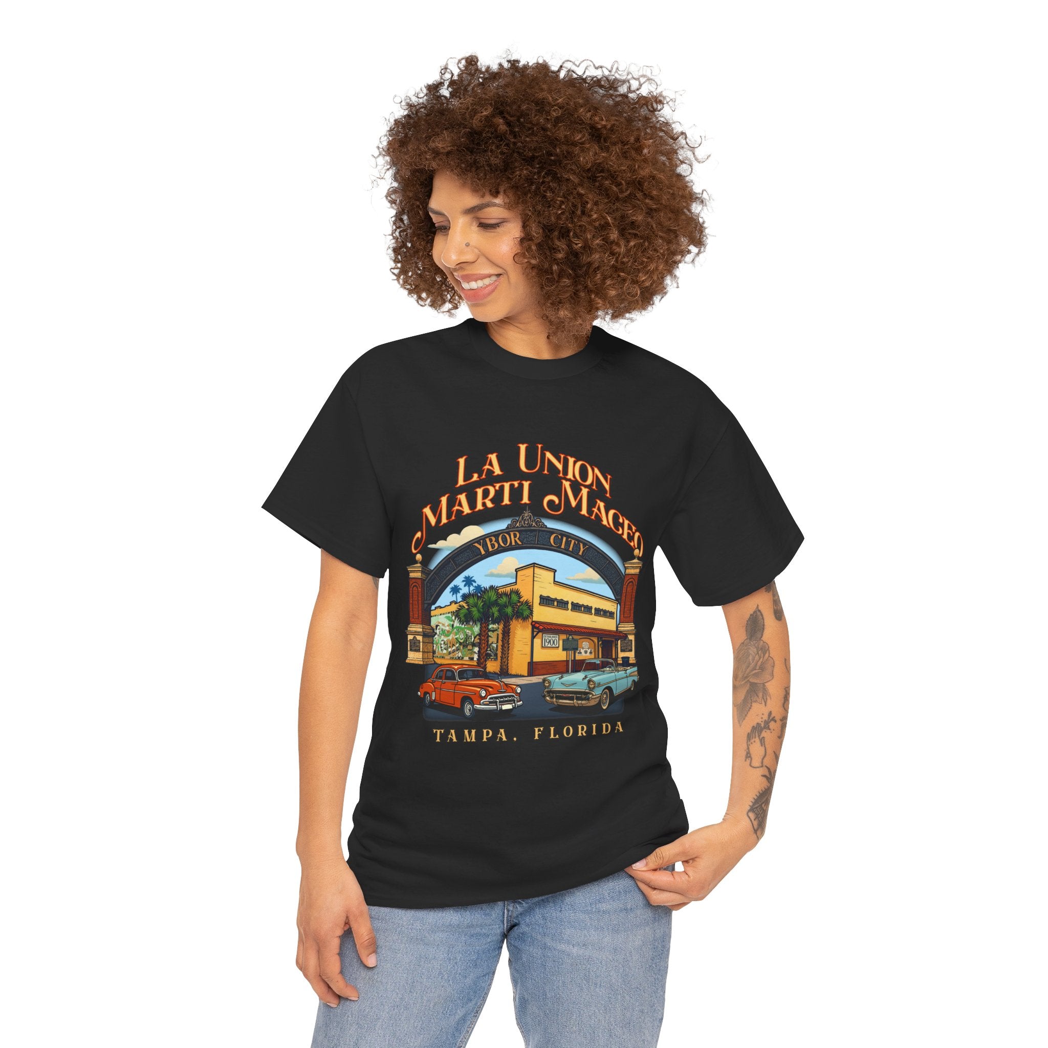 La Union Martí-Maceo Tampa Florida Retro Vintage Tee
