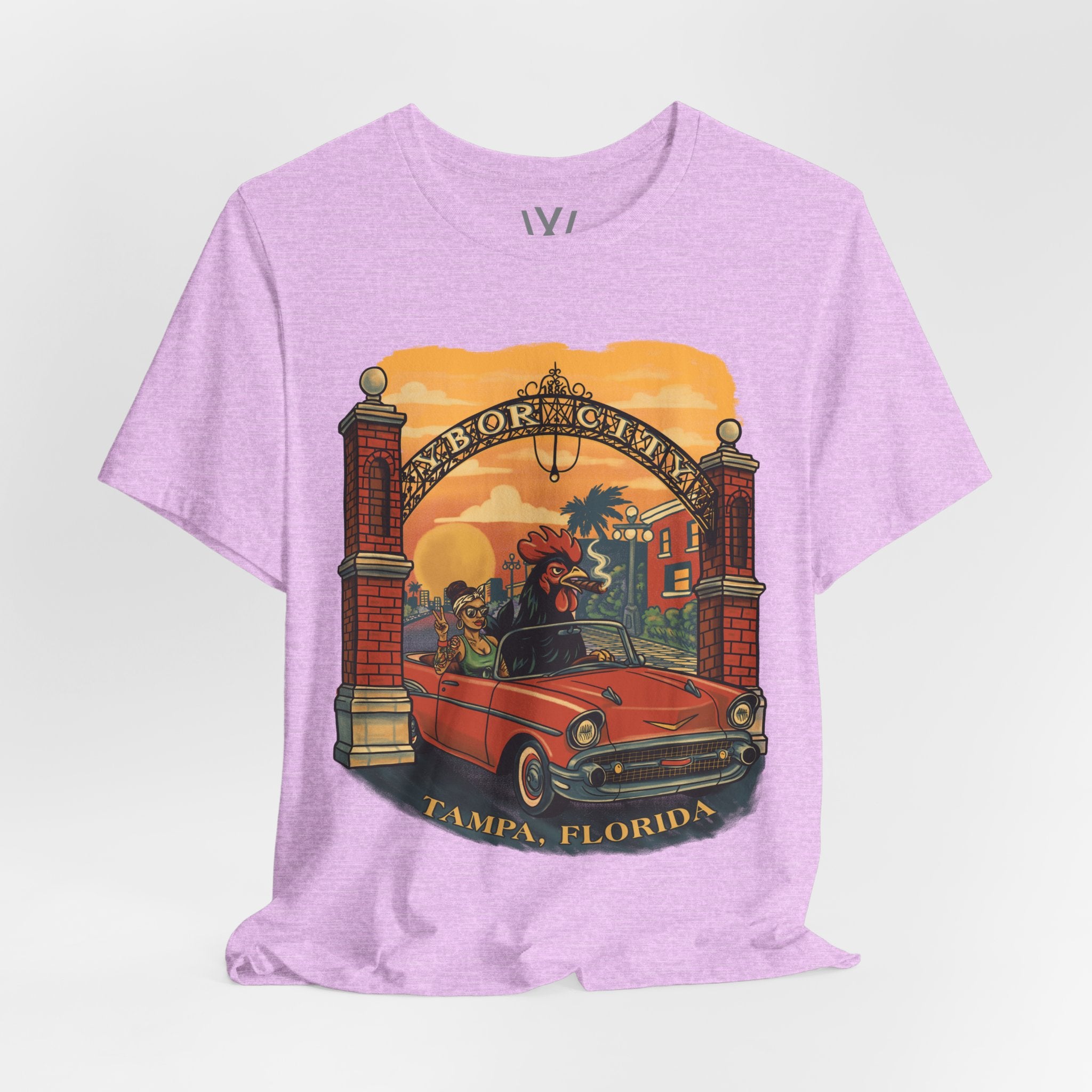 The Ybor Rooster Cruise Tee