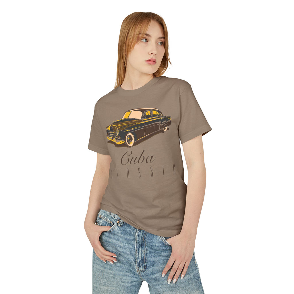 Cuba Classic Vintage Car Tee