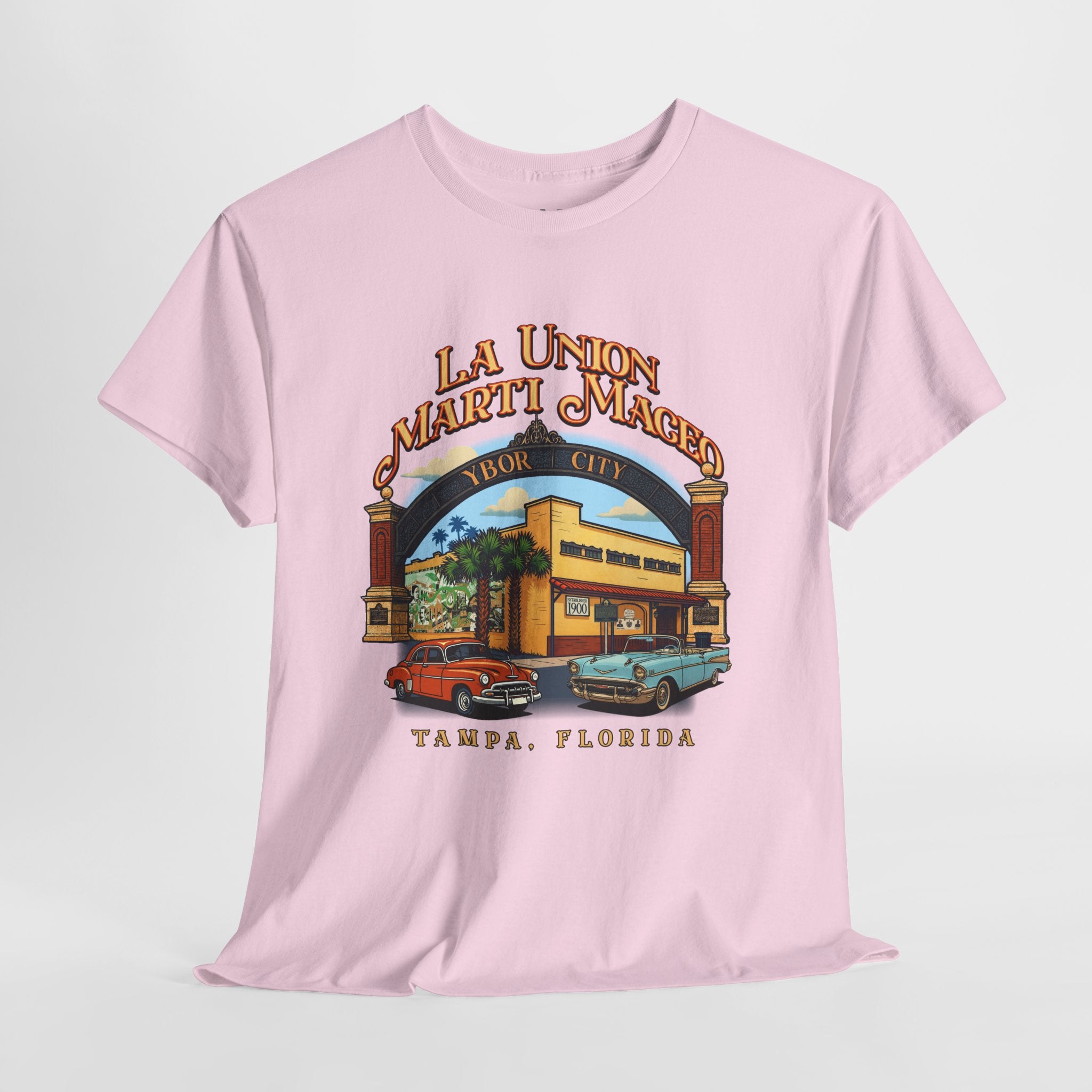 La Union Martí-Maceo Tampa Florida Retro Vintage Tee